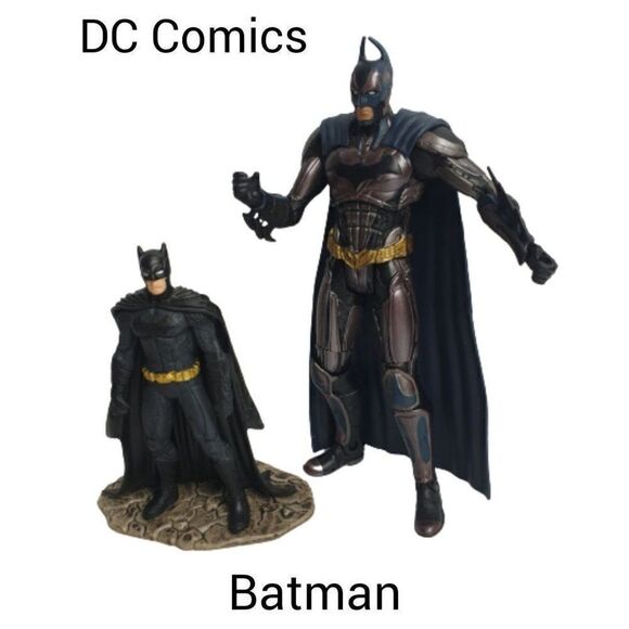 DC Comics Batman Unlimited Injustice and Schleich Standing Action Figure Lot - Picture 1 of 7